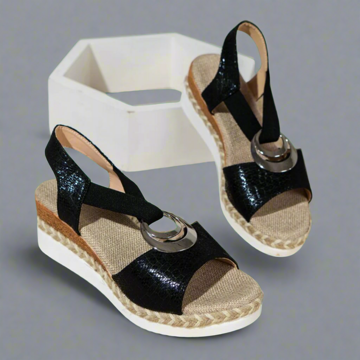 Bogumiła - Sandały ortopedyczne klasy premium w kształcie półksiężyca zapewniające doskonały komfort