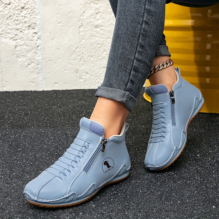 Sirena – Wodoodporne buty z bocznym zamkiem i amortyzowaną podeszwą