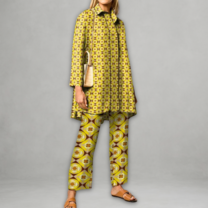 Lilka – Dwuczęściowy komplet w stylu vintage