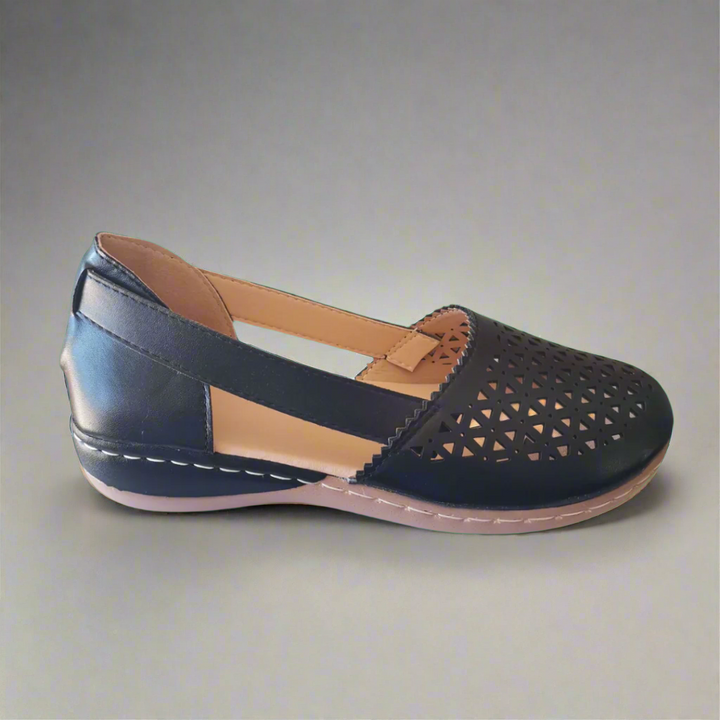 Krystyna - Ortopedyczny but komfortowy wykonany z materiału premium