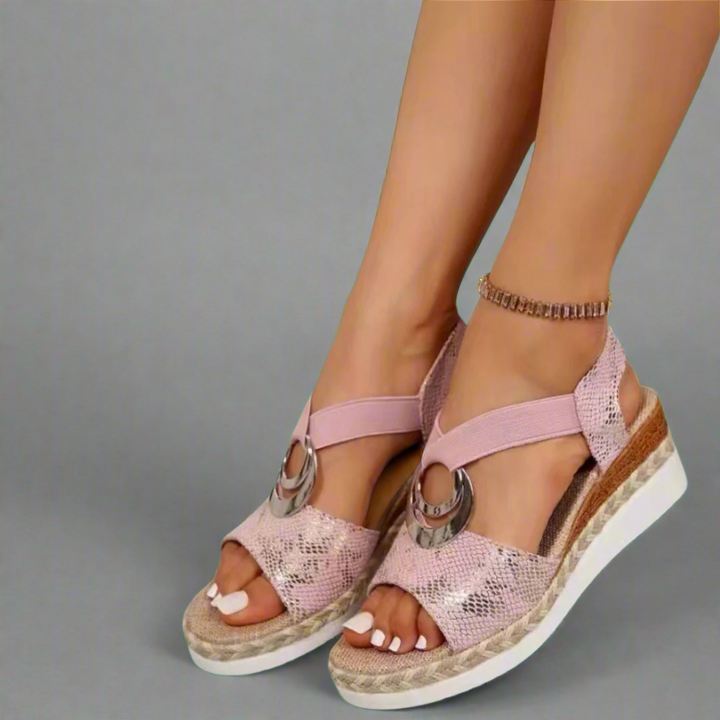 Bogumiła - Sandały ortopedyczne klasy premium w kształcie półksiężyca zapewniające doskonały komfort