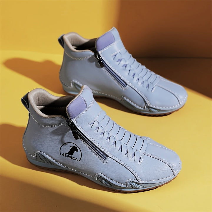 Sirena – Wodoodporne buty z bocznym zamkiem i amortyzowaną podeszwą