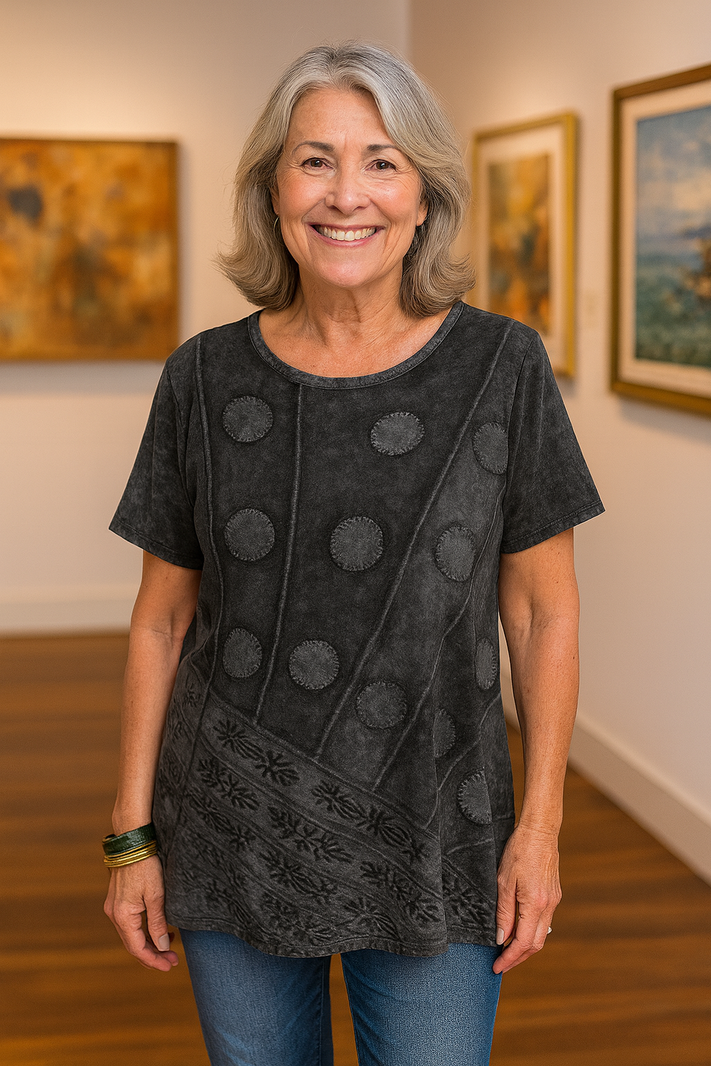 Rusałka – Artystyczny, zwiewny top