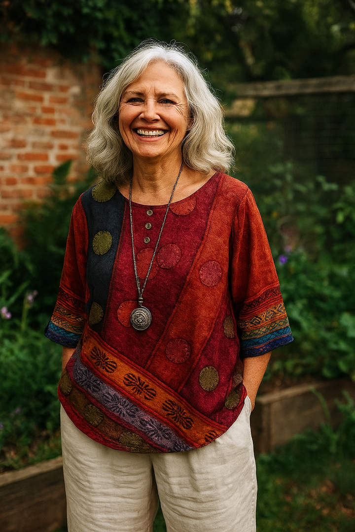 Zenobia – Zwiewny artystyczny top