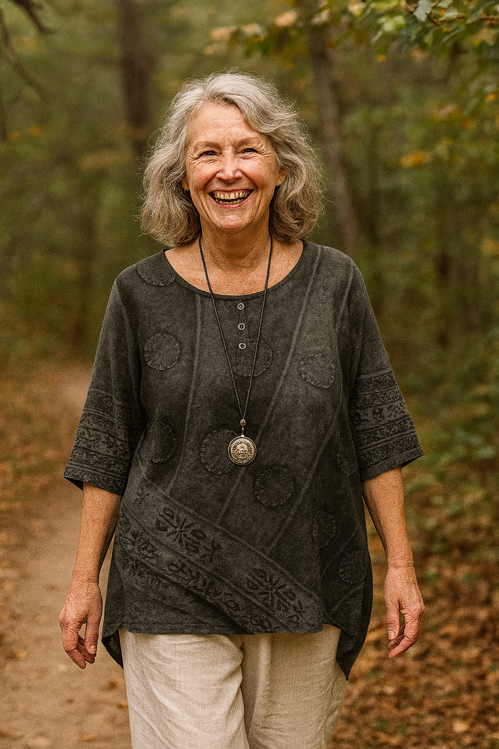 Zenobia – Zwiewny artystyczny top