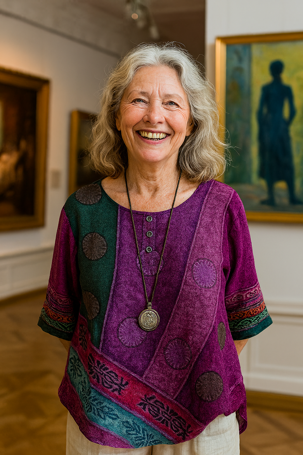 Zenobia – Zwiewny artystyczny top