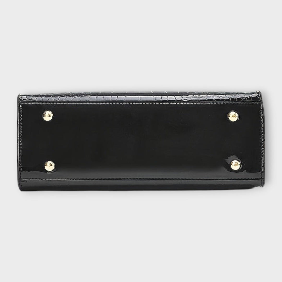 Ivalyne – Torebka z fakturą krokodyla