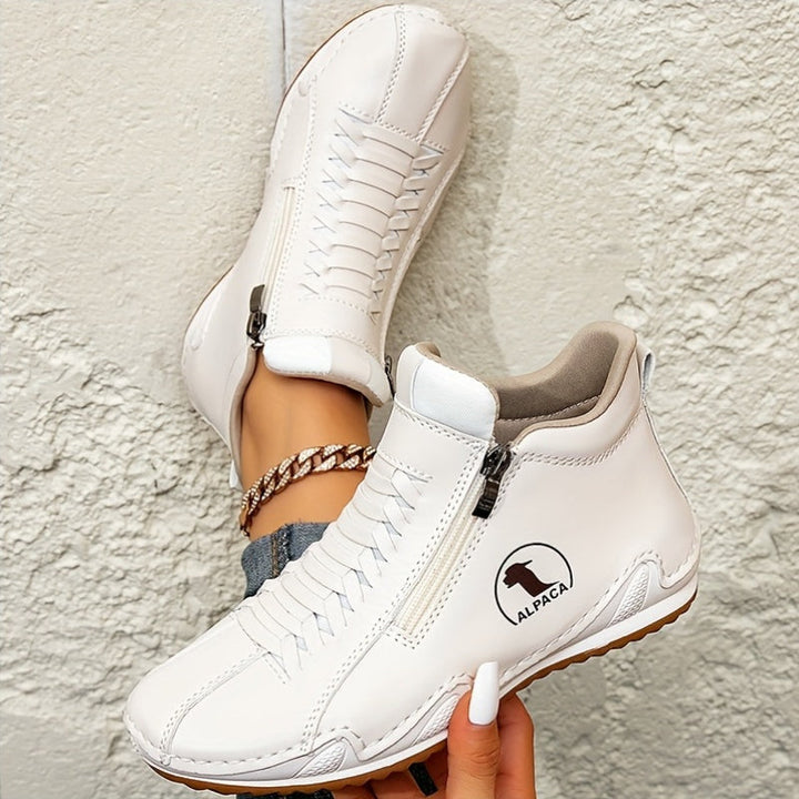 Sirena – Wodoodporne buty z bocznym zamkiem i amortyzowaną podeszwą