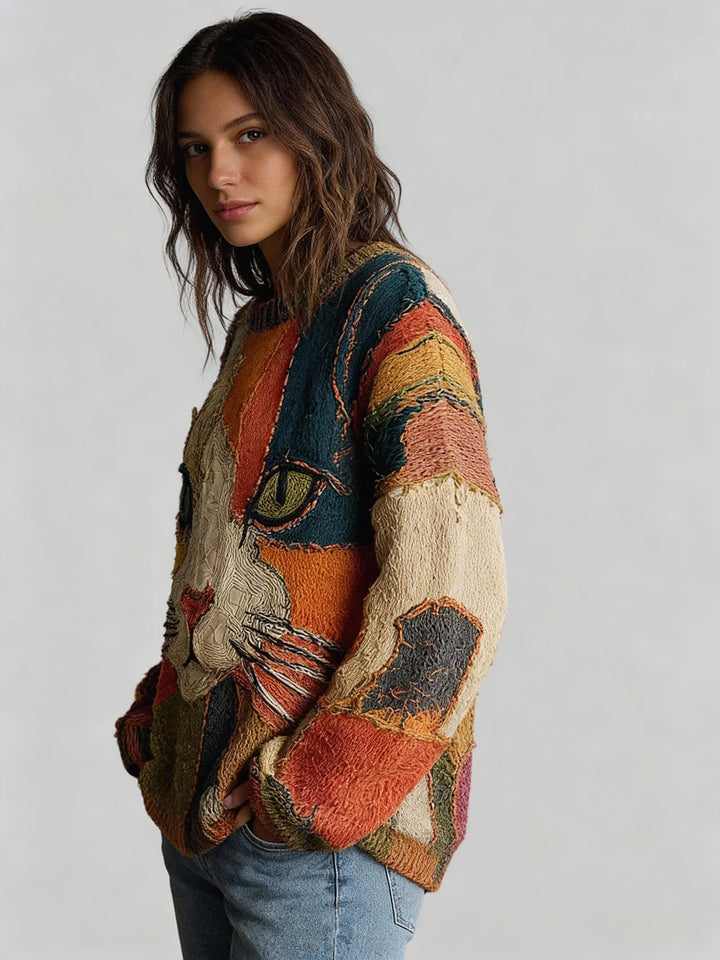 Briselda – Artystyczny top z kotem